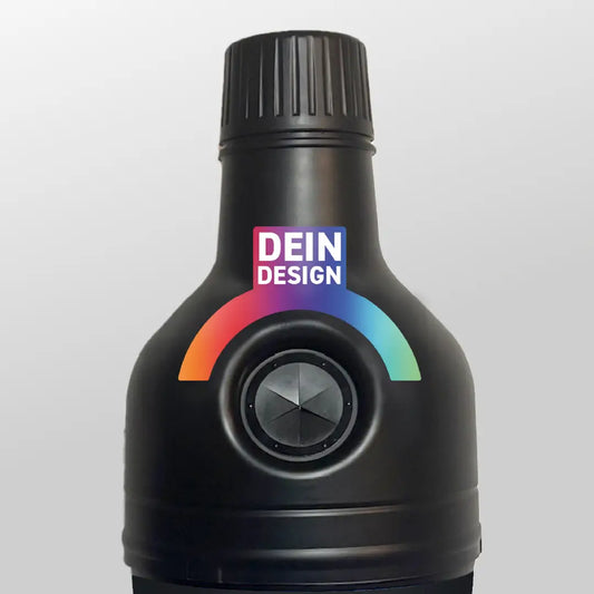 Eigenes Design um den Einwurf der BOTTLE